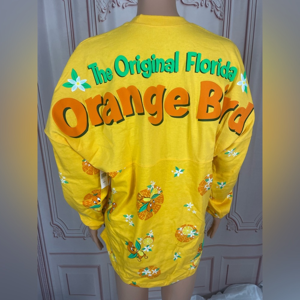 Disney Orange Bird Spirit Jersey Adult Epcot Flower Garden Festival 2022 L S